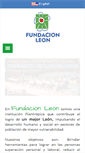 Mobile Screenshot of fundacionleon.org.mx